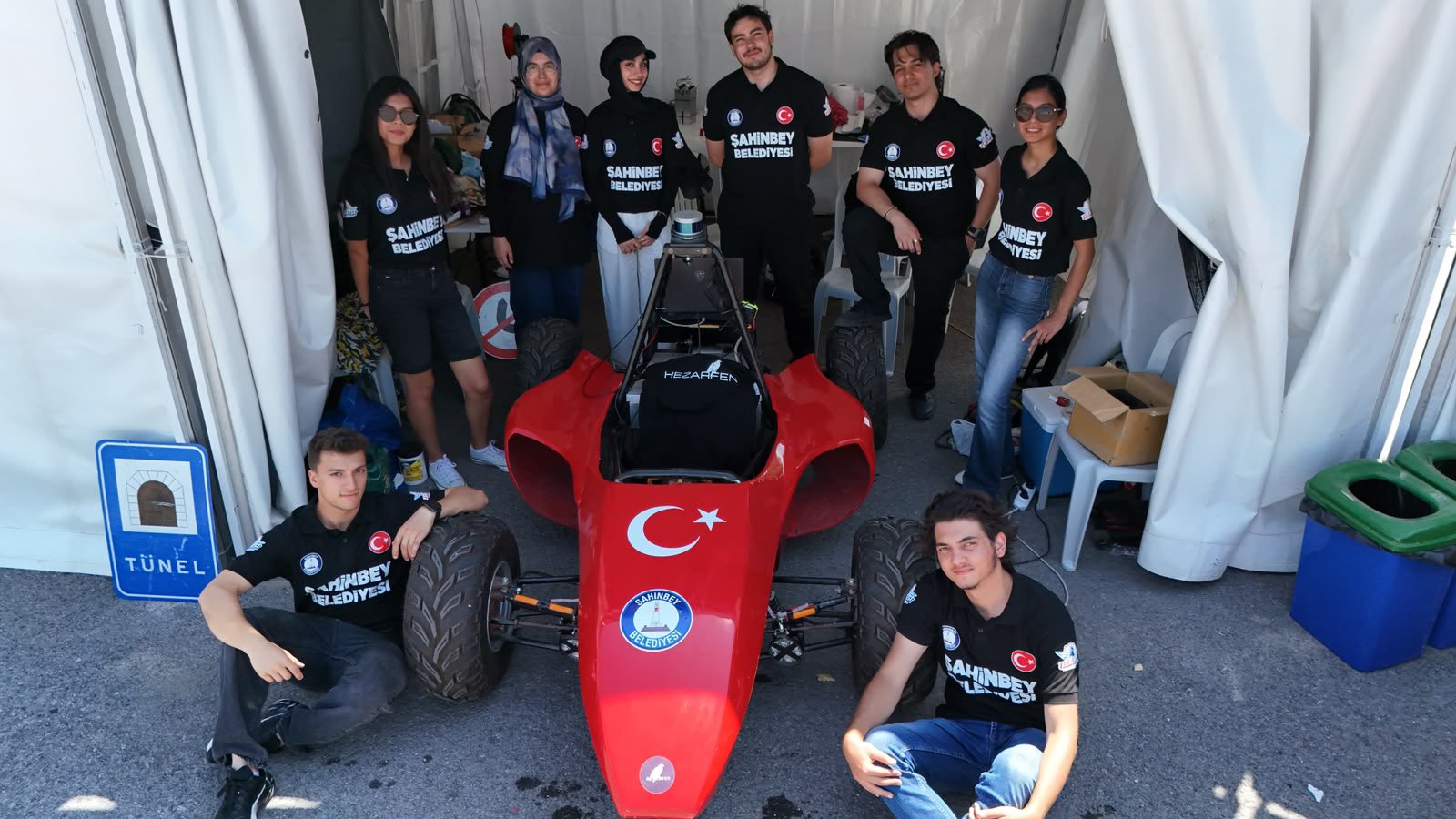 �ahinbey�den Teknofest�te Bir T�rkiye Derecesi Daha