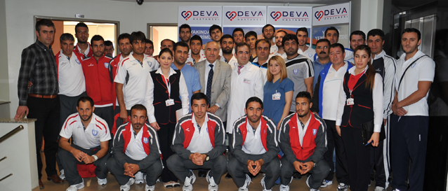 ahinbey Belediye Futbol ve Voleybol Takm Grip As Oldu