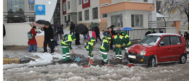 �ahinbey Belediyesi, Karla M�cadeleye Erken M�dahale Etti