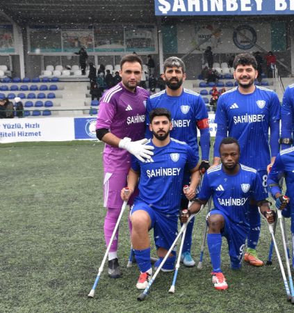 �ahinbey Ampute�den Farkl� Galibiyet 7-0