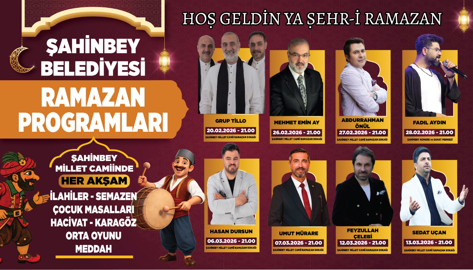 Ramazan�da G�n�ller �ahinbey Millet Camii Ve K�lliyesi�nde Bulu�acak