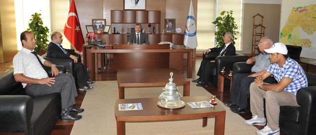 Gaziantep Muharip Gaziler Deneinden Bakan Tahmazoluna Ziyaret