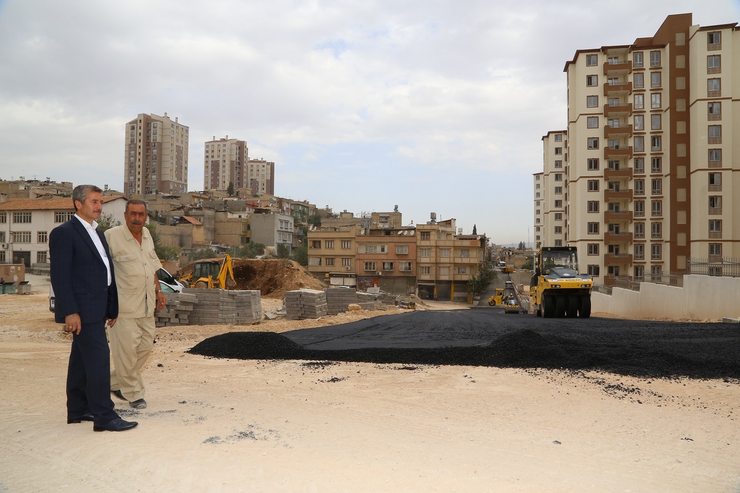 amlca Yollar Asfaltlanyor