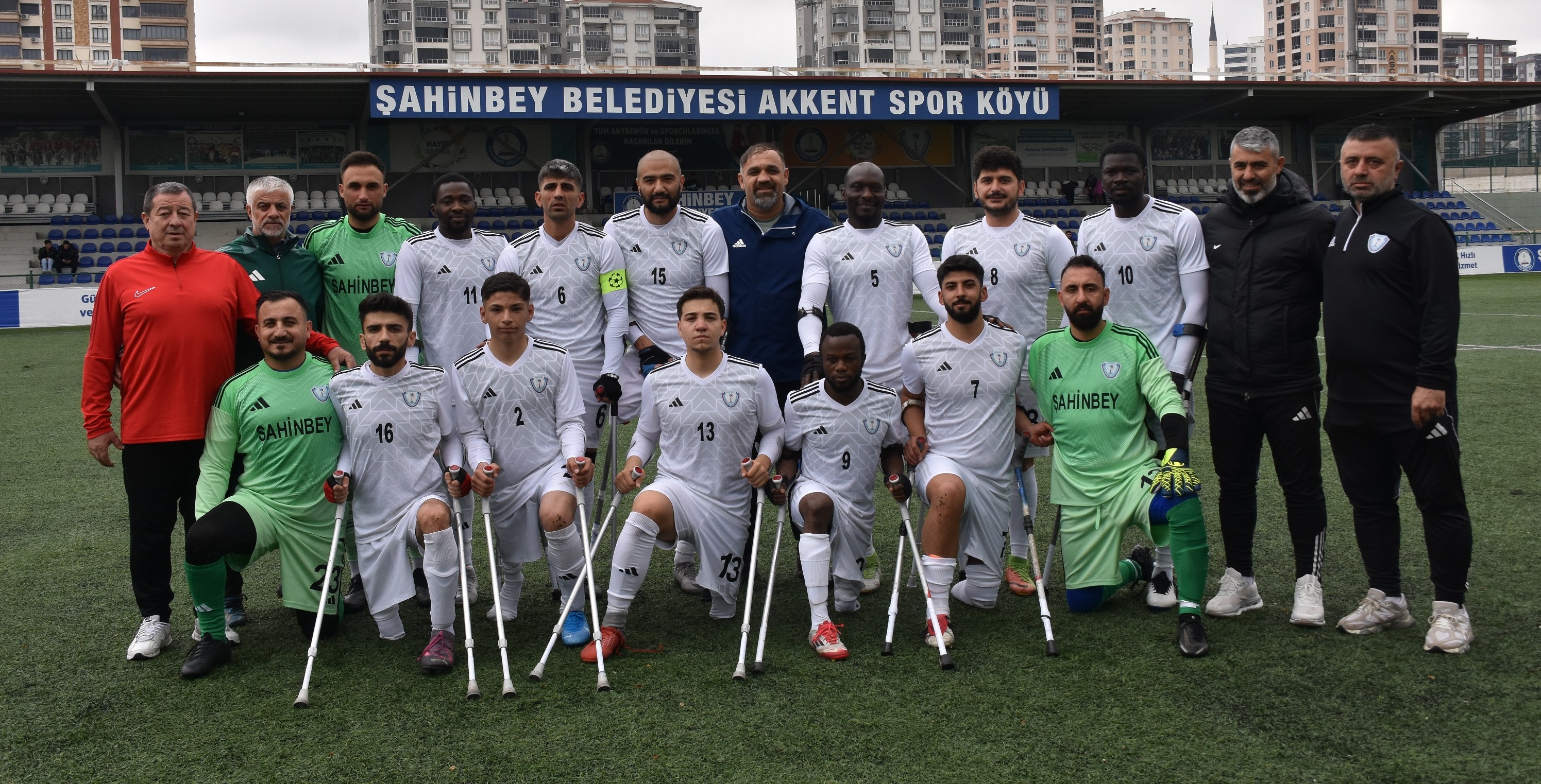 �ahinbey Ampute�den Gol �ov: 5-0