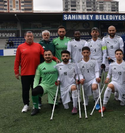 �ahinbey Ampute�den Gol �ov: 5-0