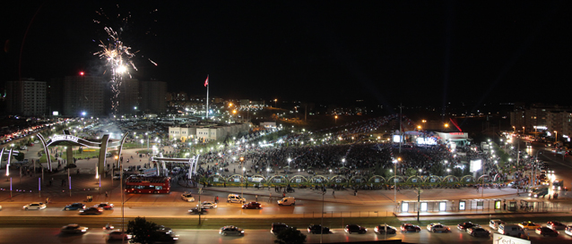 Yakla��k 20 Bin Ki�inin Kat�ld��� Festival Renkli G�r�nt�lere Sahne Oldu