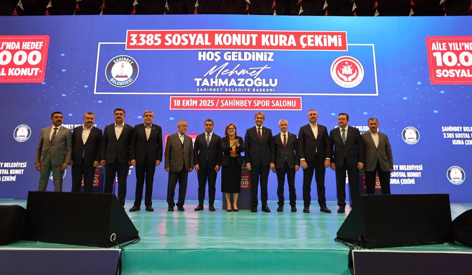 Belediyemiz, 3.385 Sosyal Konutun Kurasn Byk Bir Heyecanla Gerekletirdi