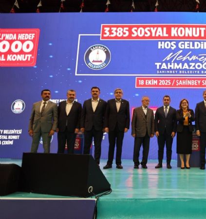 Belediyemiz, 3.385 Sosyal Konutun Kurasn Byk Bir Heyecanla Gerek