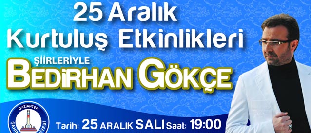 Kurtulu� Etkinli�i Kapsam�nda Bedirhan G�k�e Konseri D�zenliyoruz