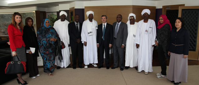 Sudan Heyeti Bakan Tahmazolunu Ziyaret Etti