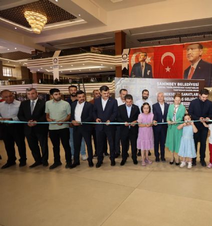 Belediyemiz Yaz Okulu Kursiyerlerinin El Emei Sergisi Ald
