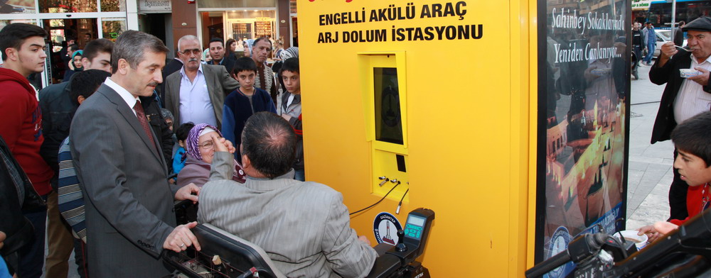 ahinbey Belediyesinden Engelliler in Byk Kolaylk