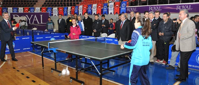 �ahinbey Belediyesi, 3. Masa Tenisi Turnuvas� Start Ald�