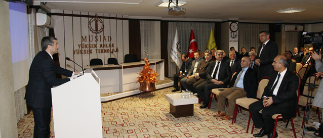 Bakan Tahmazolu, Msiad yelerine Hizmetleri Anlatt