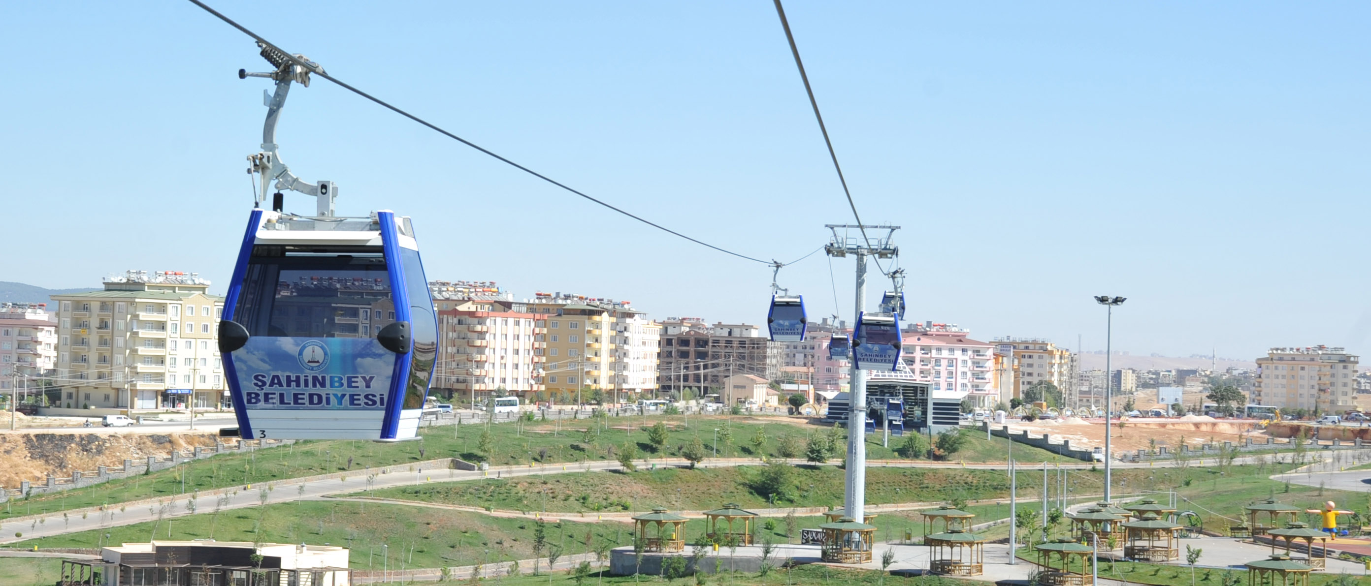 S�nava Girecek ��rencilere Cumartesi �ahinbey Park�nda Teleferik Bedava Olacak