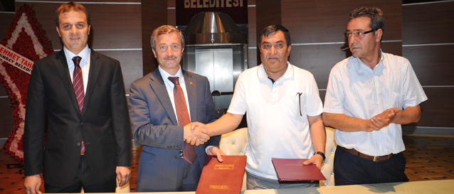 �ahinbey Kat�l�m A.޴de Toplu S�zle�me Sevinci