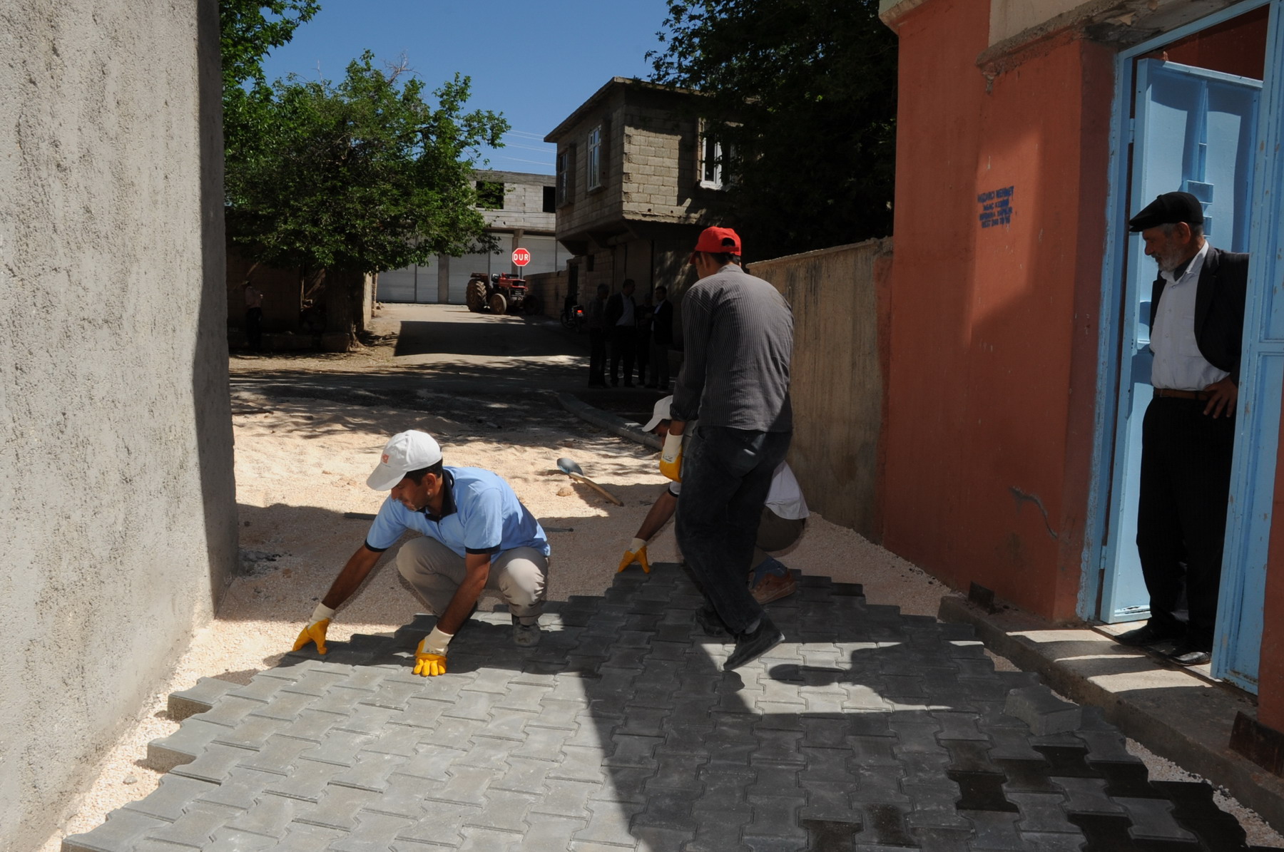 ahinbeyde Yeni Mahallelere Hizmet Akyor
