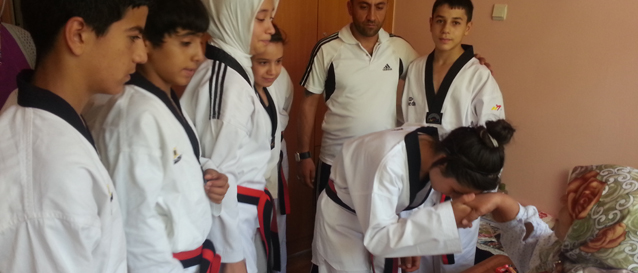 ahinbey Tekvando Sporcular Yallar Unutmad