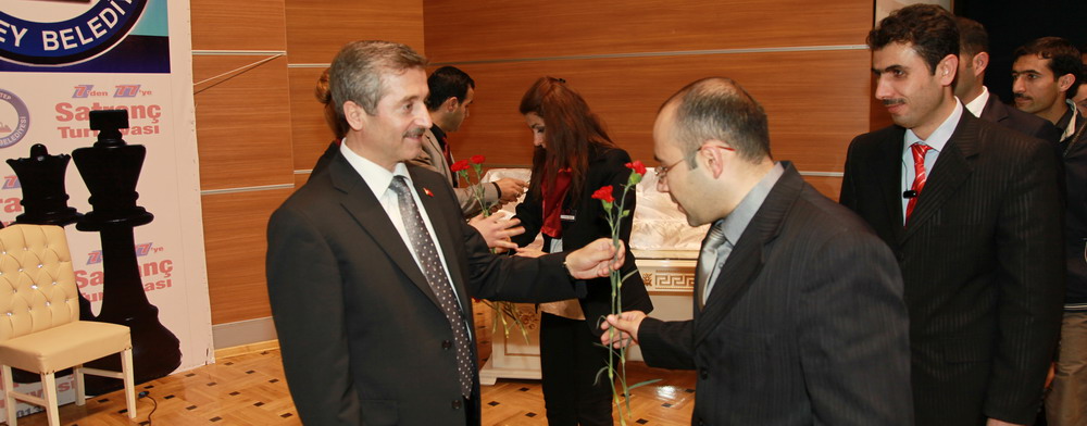 ahinbey Belediyesinden retmenlere Kutlama