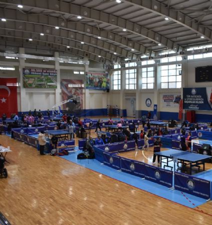 �ahinbey, Masa Tenisinde 1. Lig Heyecan�na Ev Sahipli�i Yapt�