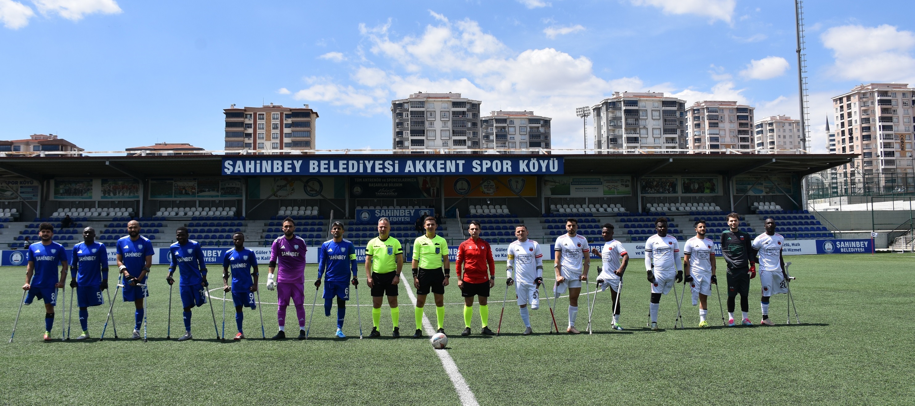 �ahinbey Ampute Yar� Finalde 2-0