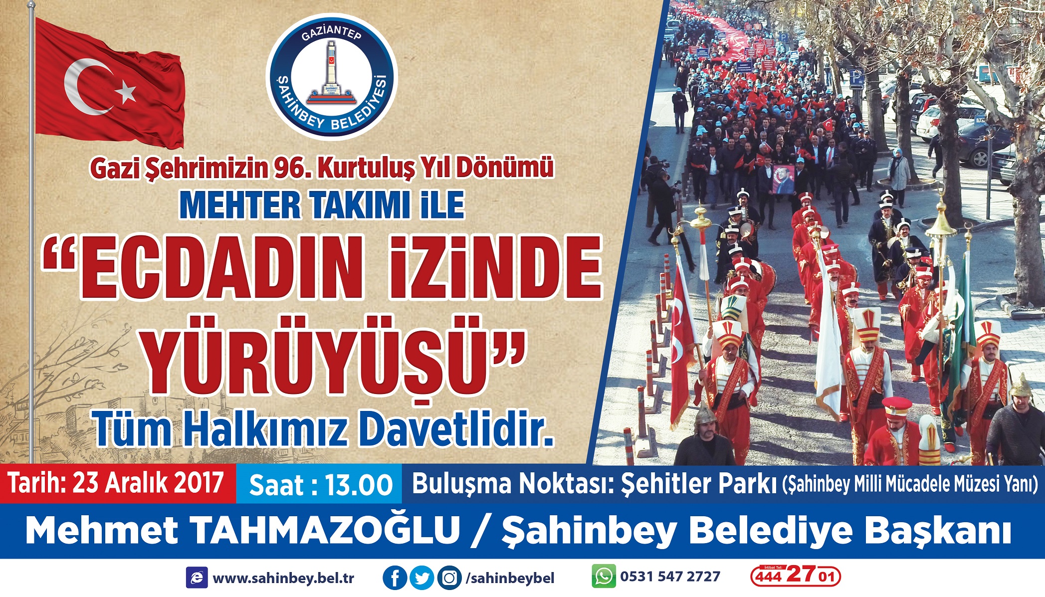 "Gazi" Torunlar Ecdadn zinde Yryor