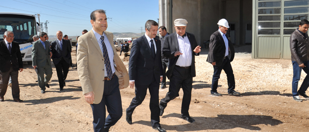 Yeni Yap�la�an Alanlarda Alt Yap� �al��mas� ��in �ncelemelerde Bulunuldu