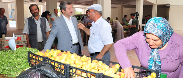 ahinbey Ky Pazarnda Organik rnler Satlyor 