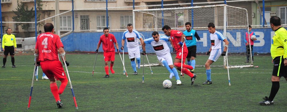 ahinbey Belediye Ampute Takm Farkl Kazand