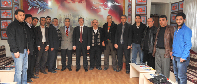 Ba�kan Tahmazo�lu�ndan Gazilere Anlaml� Ziyaret