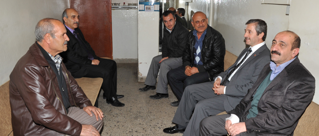 Ba�kan Tahmazo�lu, Taksicileri Ziyaret Etti