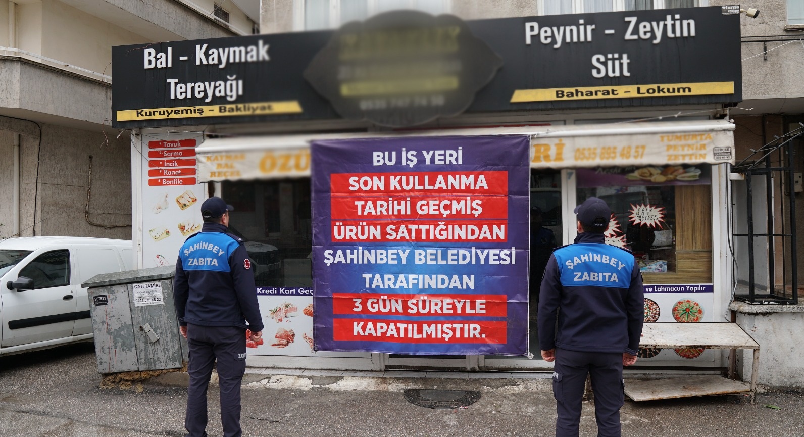 Belediyemiz Zab�ta Ekipleri Son Kullanma Tarihi Ge�mi� �r�nlere Ge�it Vermiyor