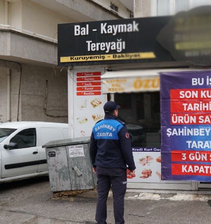 Belediyemiz Zab�ta Ekipleri Son Kullanma Tarihi Ge�mi� �r�nlere Ge�it