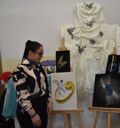 Bur� Sosyal Tesisi�nde Emekler Sergilendi