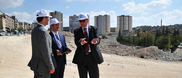 TOK Bakan Yardmcs ahinbeyin Kentsel Dnm almalarn nceledi