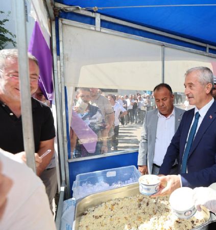 Belediyemiz Ahilik Haftasn Pilav Datarak Kutlad