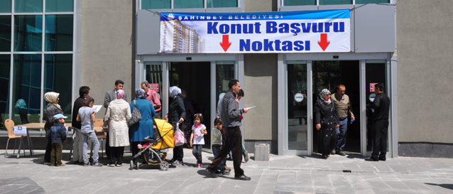 ahinbey Belediyesinin Ucuz Konut Bavurular Devam Ediyor