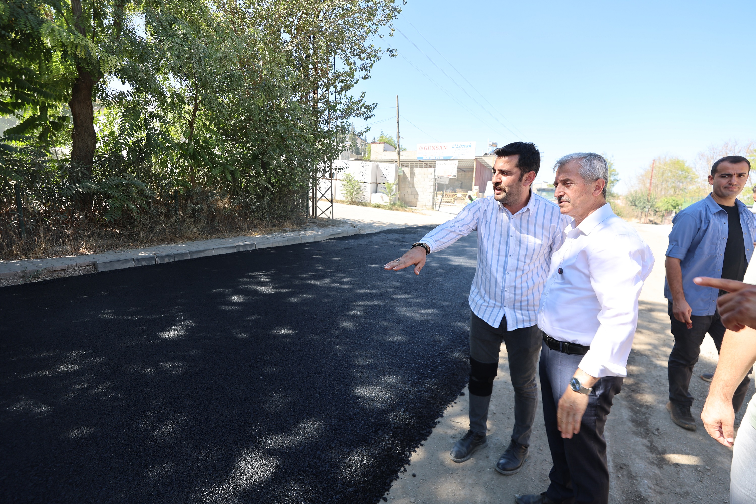 ahinbeyde Daha Konforlu Bir Ulam in Asfalt almalar Sryor