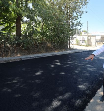 ahinbeyde Daha Konforlu Bir Ulam in Asfalt almalar Sryor