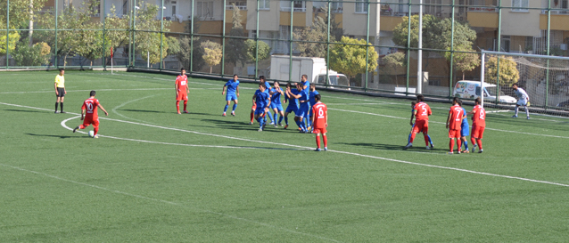 �ahinbey Futbol Tak�m� �lk Ma��nda Galip Gelerek Lige Lider Ba�lad�