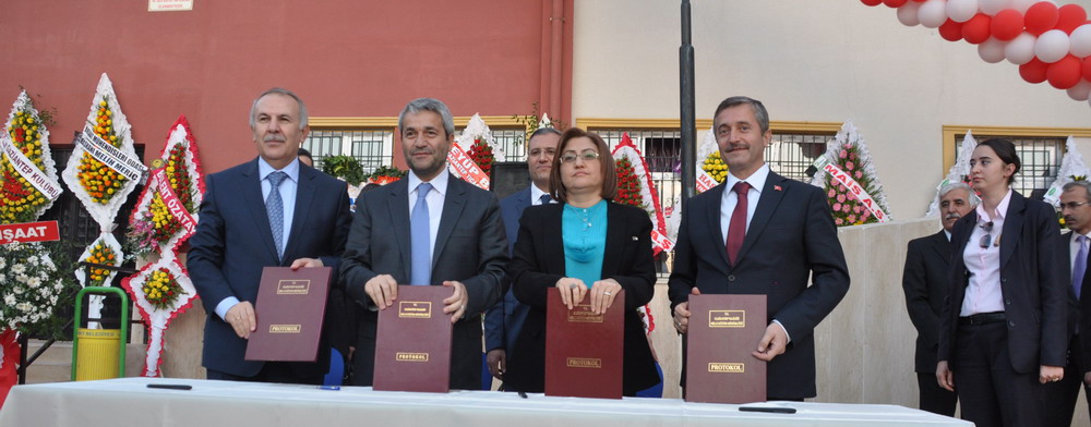 ahinbey Belediyesi 3.nc Okulun Yapm in Protokol mzalad