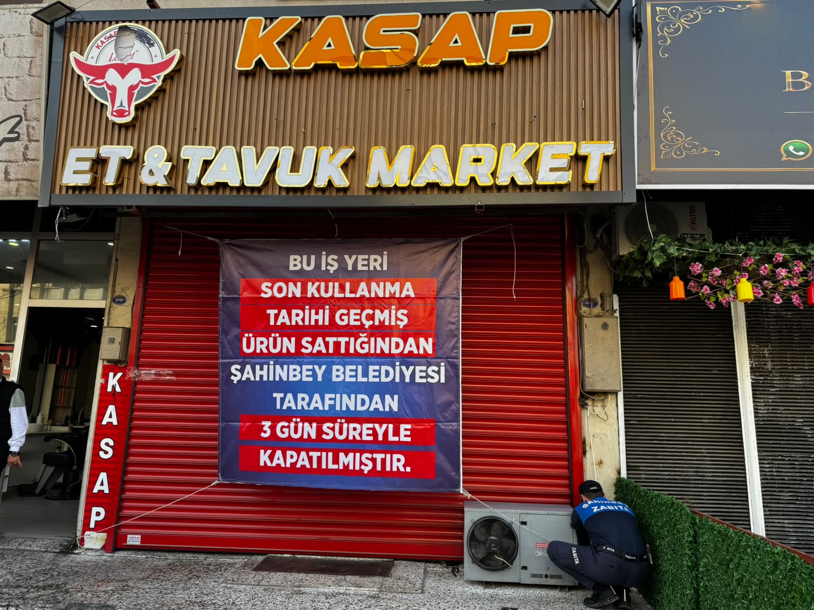 �ahinbey�de Son Kullanma Tarihi Ge�mi� Ci�er Satan �� Yerine 3 G�n Kapatma