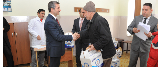 �ahinbey Belediyesi, 1150 Aileye Et Yard�m� Yapt�