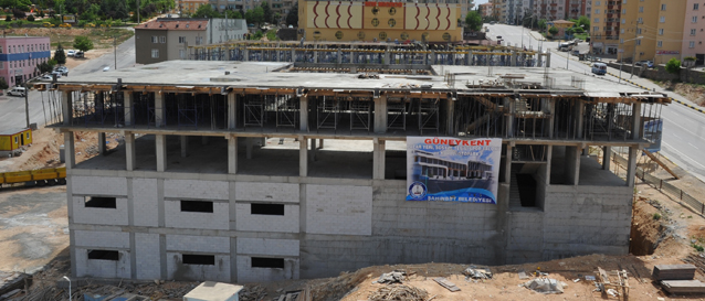 Gneykent Pazar Alan ve Sosyal Tesisi 3 Ayda Tamamlanacak