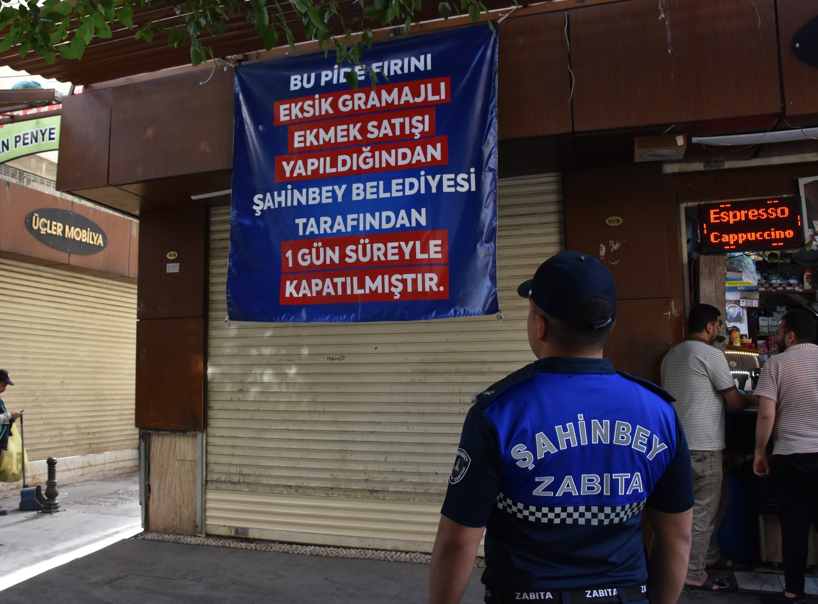 ahinbey Zabta Ekiplerinden Frnlara Denetim