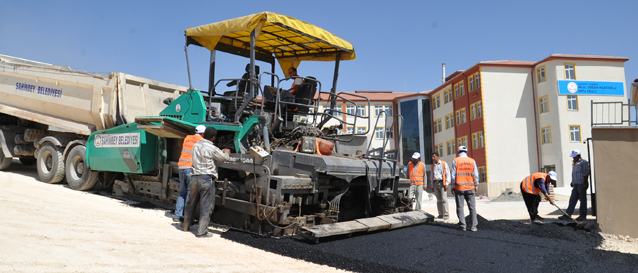ahinbey Belediyesi, Okul Yollarn Asfaltlyor