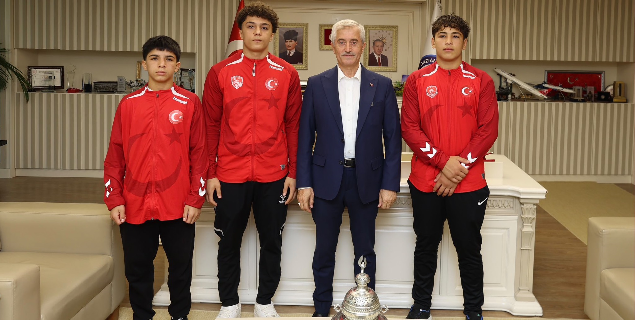 �ahinbeyli G�re��iler Balkan �ampiyonas� Yolunda