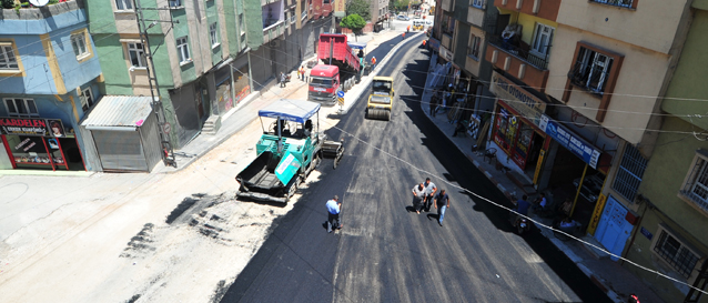 �ahinbey Belediyesi 4 Y�lda 3 Milyon 362 Bin Metrekare Asfalt �al��mas� Yapt�