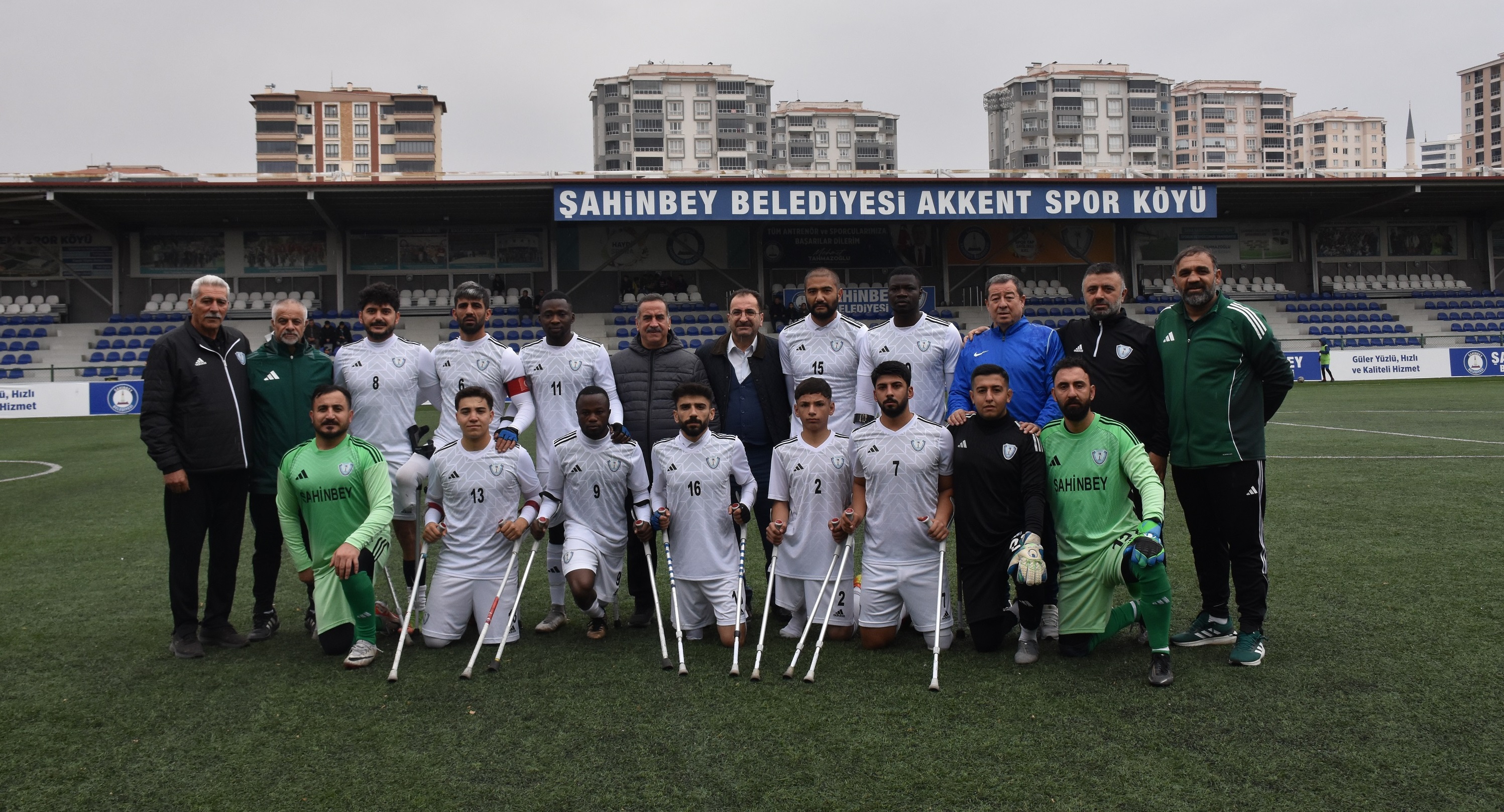 �ahinbey Ampute�den Deplasmanda Gol �ov: 4-0