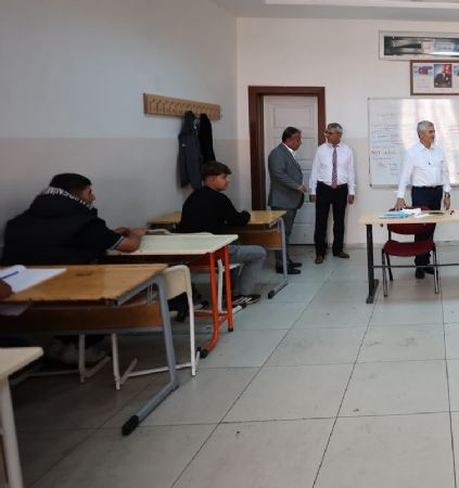 Ba�kan�m�z MESEM ��rencilerini Ziyaret Etti
